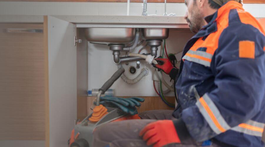 Tankless Water Heater Inspection in Centreville, VA